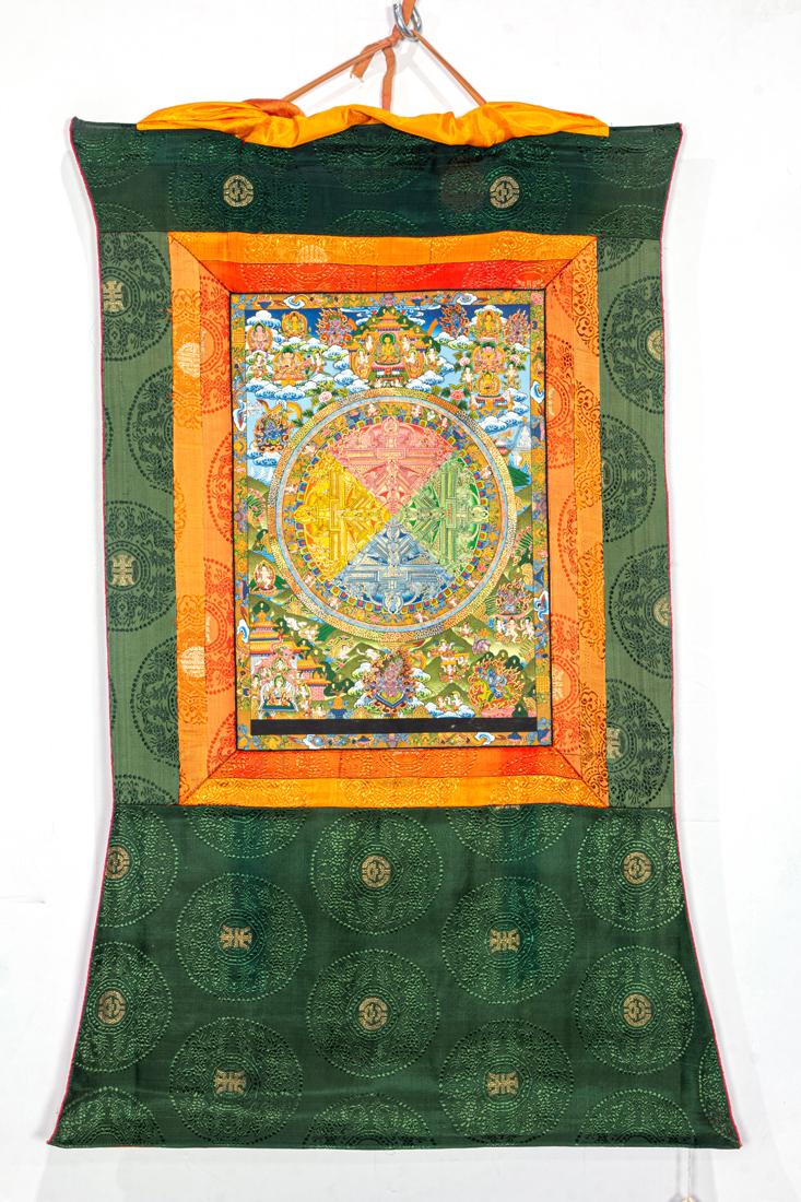 Tibetan thangka mandala (1 of 1)