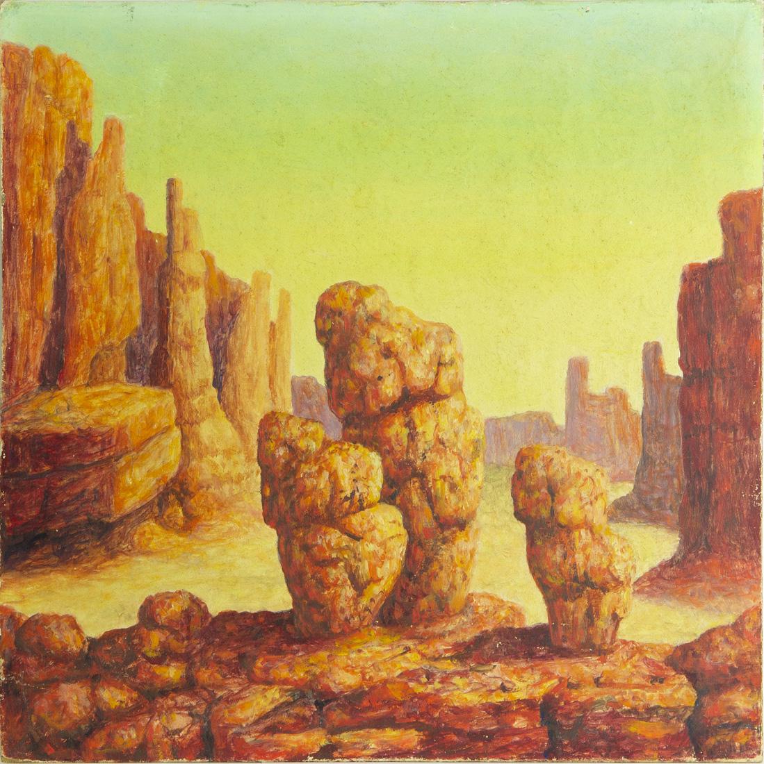 Painting, Desert Landscape (1 of 2)
