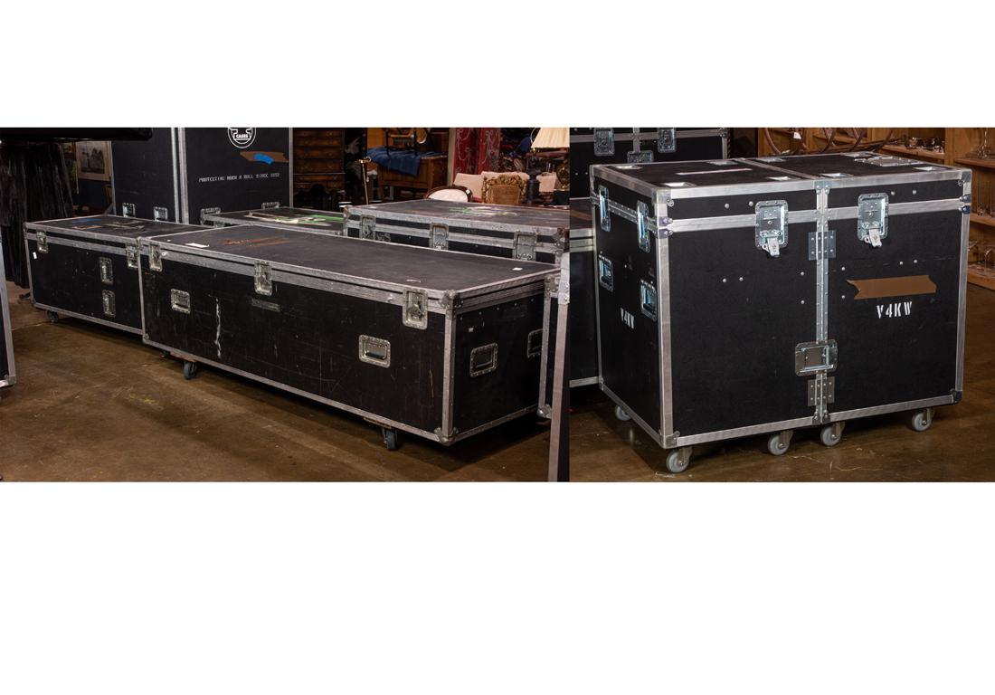 (lot of 3) Road cases, largest: 32"h x 88"w x 33 (1 of 1)