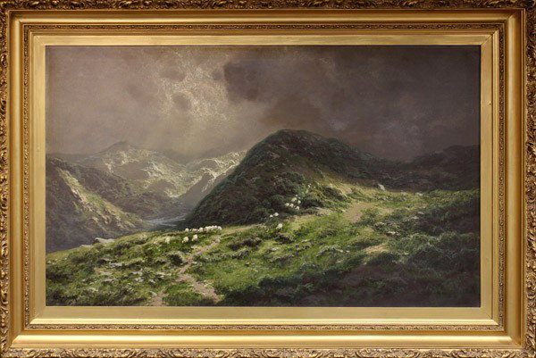Painting, Ransome Holdredge, South Fork, Eel Rive