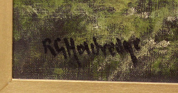 Painting, Ransome Holdredge, South Fork, Eel Rive - 2