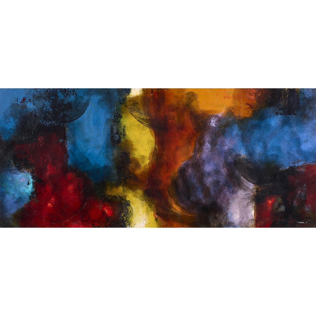 Painting, Leonardo Nierman (1 of 3)