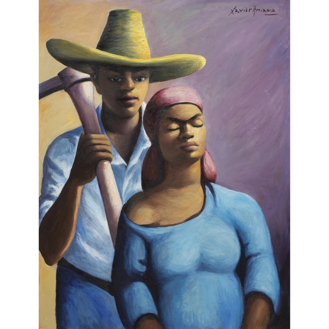 Painting, Xavier Amiama (1 of 4)