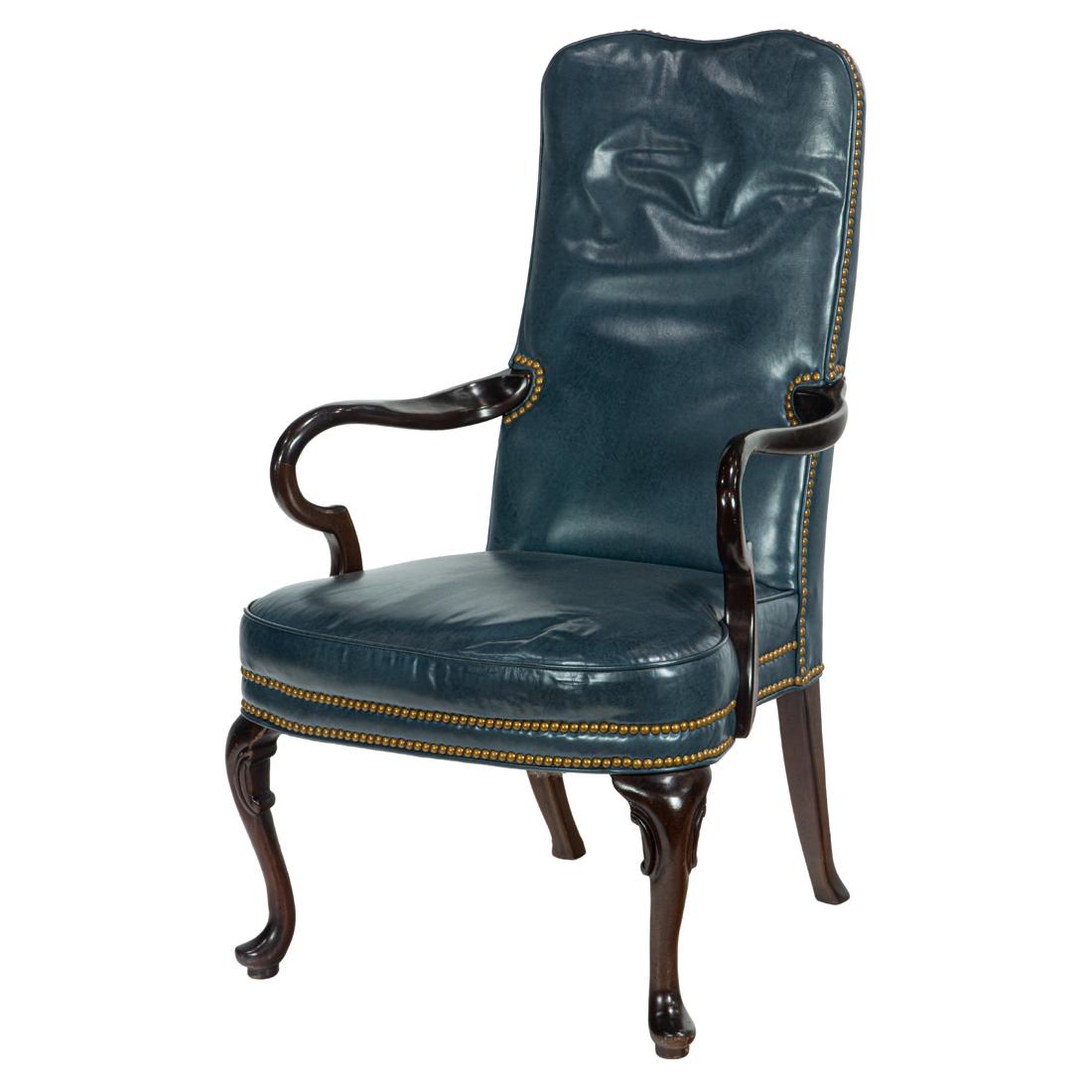 A Georgian style library chair (1 of 3)