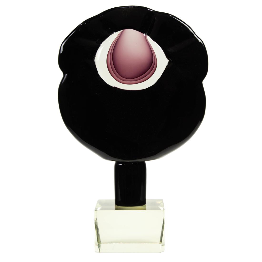 A Murano glass sommerso sculpture (1 of 3)