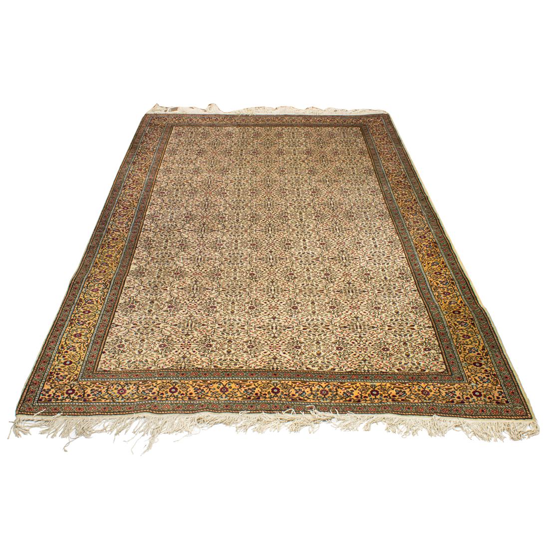 Persian floral Kashan carpet (1 of 4)