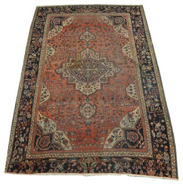 Persian Farahan Sarouk: Persian Farahan Sarouk Rug, circa 1910, 6'1'' x 3'11''