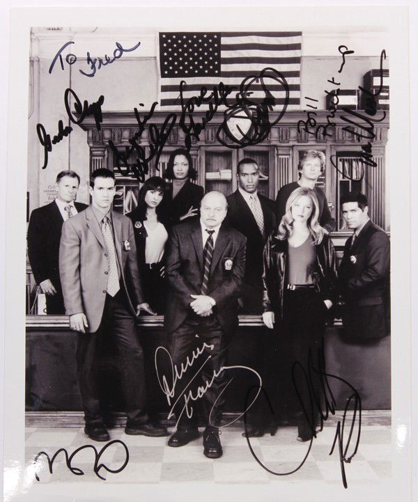 Autographed movie star photographs: (lot of 20) Associated autographed movie star photographs, including, Danny Glover, Tom Hanks, Jennifer Garner, Etc. Worth inspection. each photograph measures 10'' x 8''
