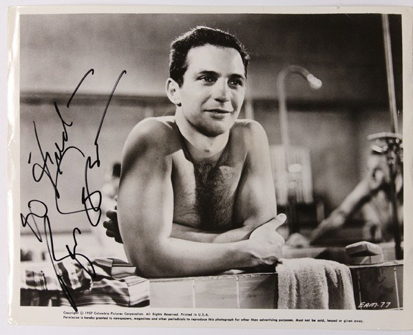 Autographed movie star photographs: (lot of 20) Associated autographed movie star photographs, including Joe Grey, Greer Garson, Vittorio Gassman, Jose Greco, Howard Hesseman, Ethan Hawke, Goldie Hawn, Etc. each photograph measures 10''