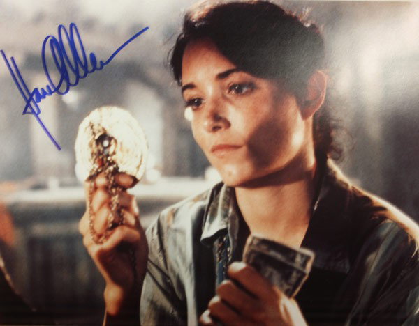 Autographed movie star photographs: (lot of 20) Associated autographed movie star photographs, including Tim Allen, Ed Asner, Nick Castle, Lucie Arnaz, John Amos, etc., each photograph 10'' x 8''
