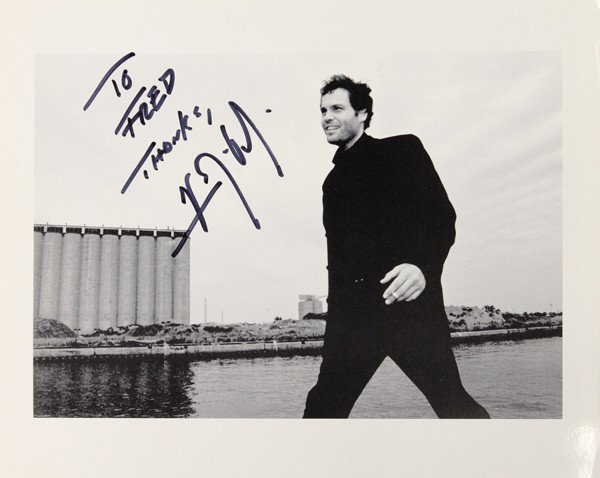 Autographed movie star photographs: (lot of 20) Associated autographed movie star photographs, including Vincent D'Onofrio, Bill Duke, Emily Deschanel, Bruce Davison, Minnie Driver, etc. each photograph measures 10'' x 8''