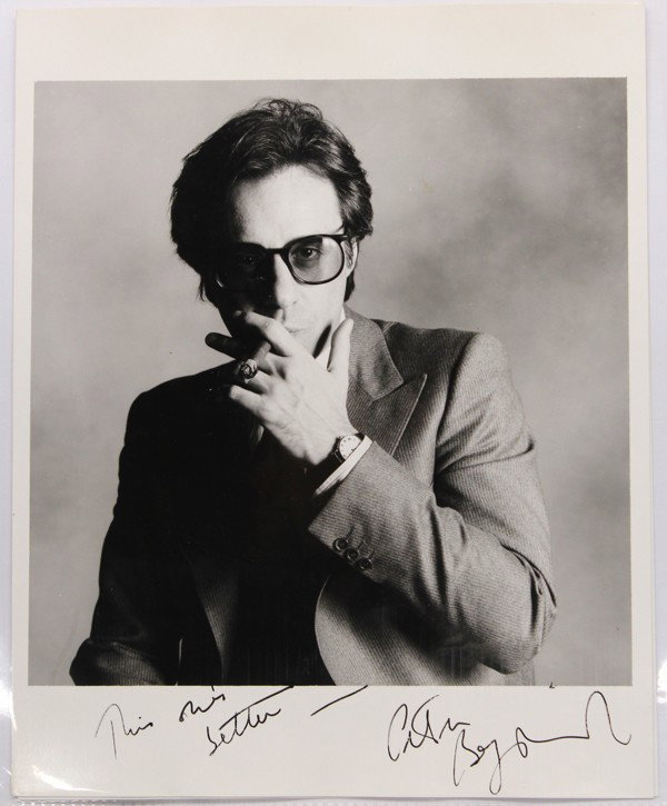 Autographed movie director photographs: (lot of 20) Associated autographed movie director photographs, including George Cosmatos, Marvin Chomsky, Larry Cohen, Andrew Bergman, Gilbert Cates, Craig Baxley, Nick Castle, Albert Broccoli, Steve 
