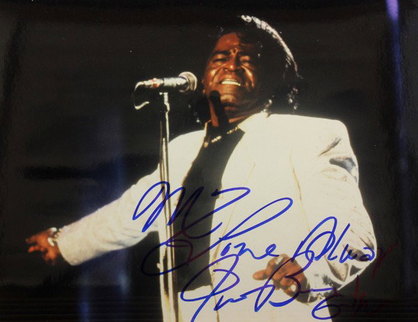Autographed Musician Photographs: (lot of 20) Associated autographed musician photographs, including, Ben E. King, Carole King, Clarence Henry, Arturo Sandoval, The Neville Brothers, Peabo Bryson, etc, each photograph measures 10'' x 