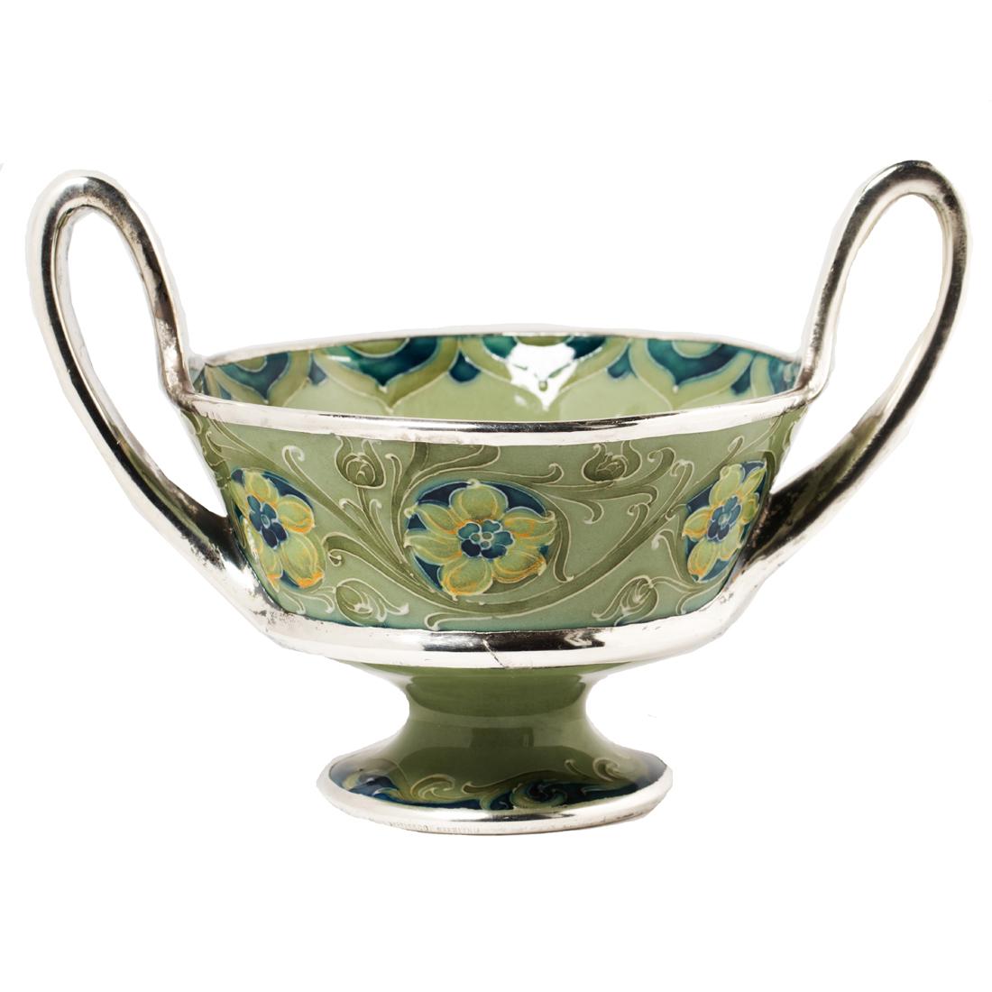 Moorcroft; Shreve & Co., Florian Two-Handled Cup (1 of 3)