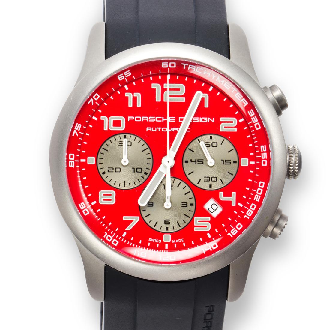 A titanium wristwatch, Porsche Design (1 of 2)