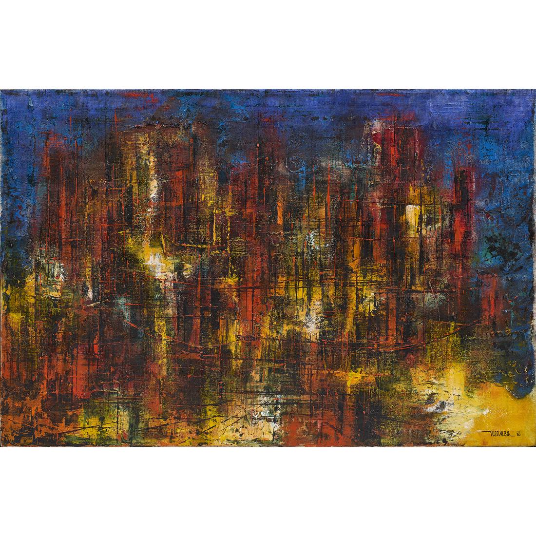 Painting, Leonardo Nierman (1 of 3)