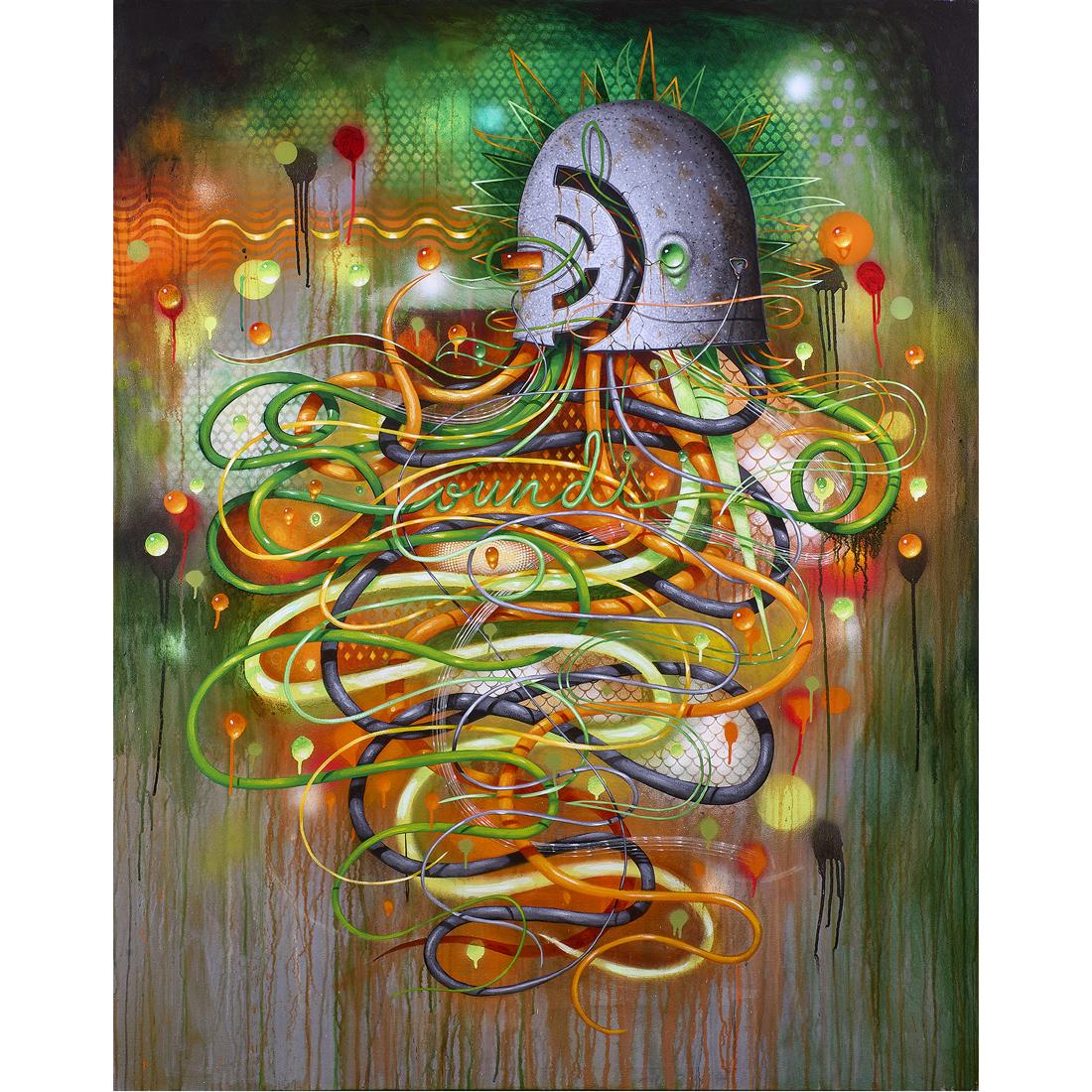 Painting, Jaime "Germs" Zacarias (1 of 3)