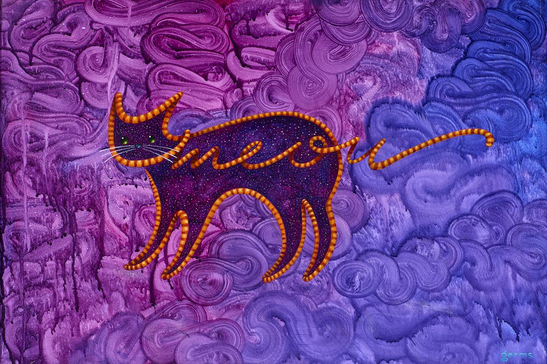 Painting, Jaime "Germs" Zacarias (1 of 4)