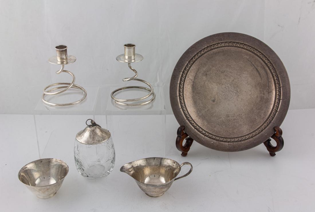 (lot of 6) Sterling holloware lot (1 of 2)