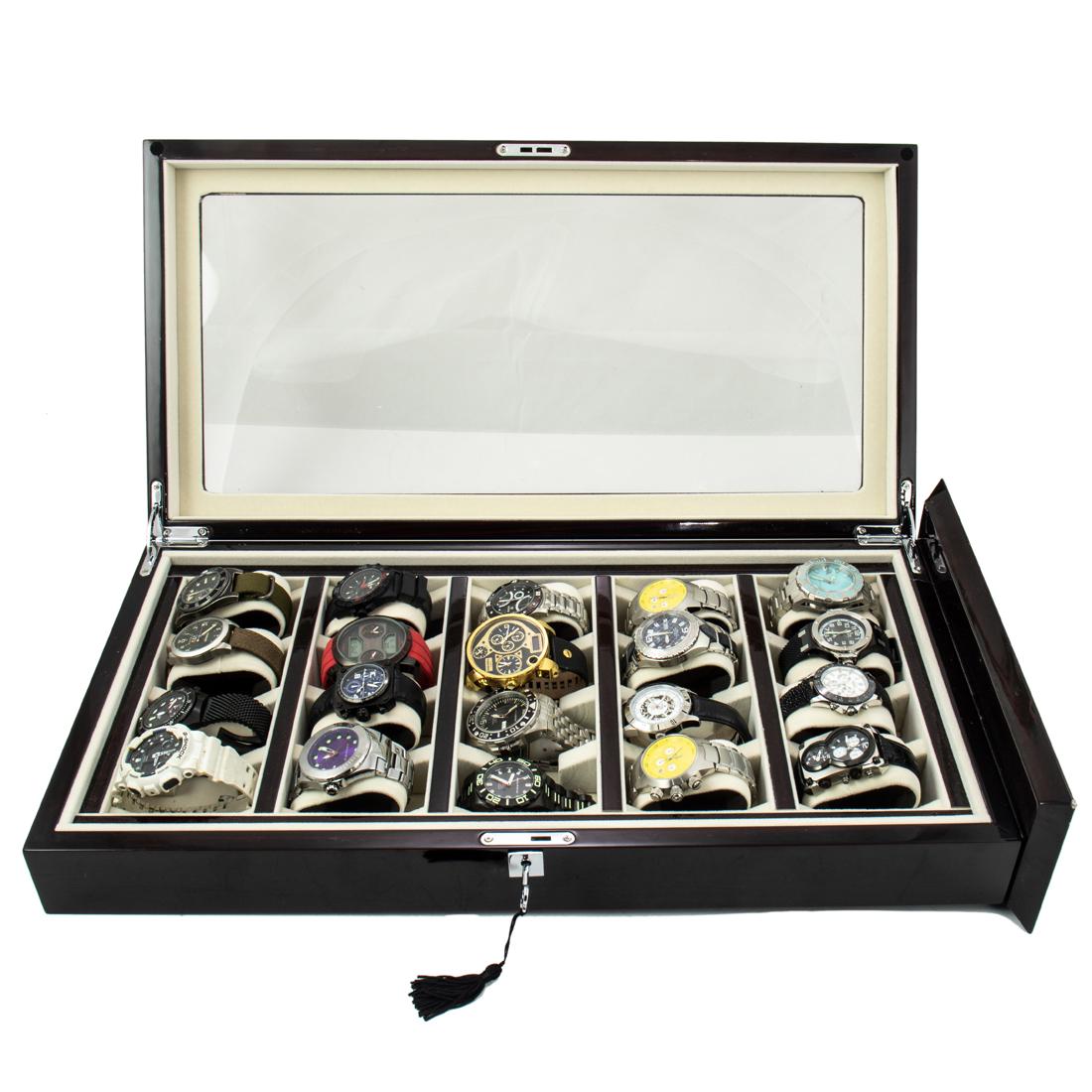 (lot of 21) Contemporary watch group in presentation case (1 of 2)