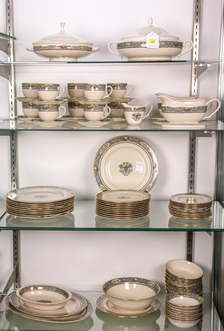 (Lot of approx. 75) Lenox porcelain dinner service in the Autumn pattern (1 of 1)