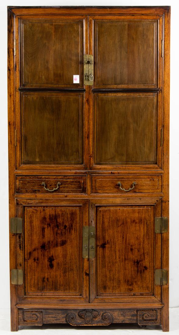 Chinese hardwood cabinet (1 of 1)