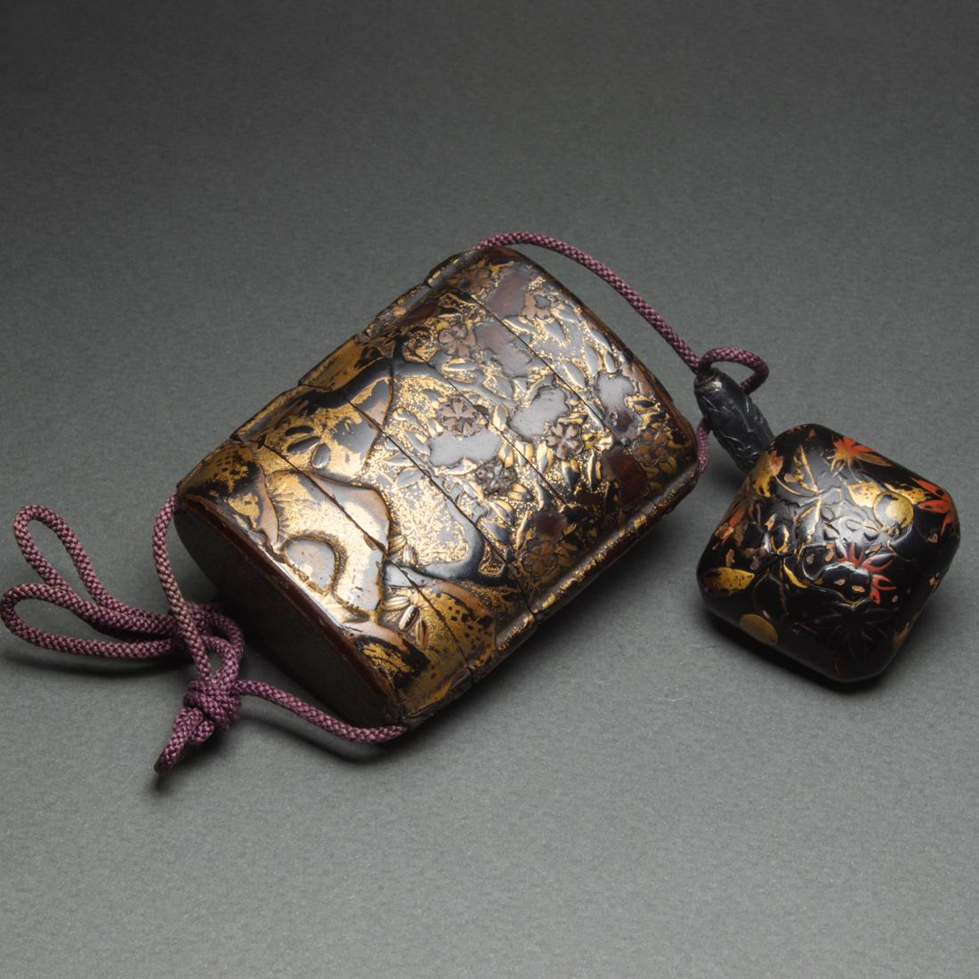 Japanese lacquered inro (1 of 2)