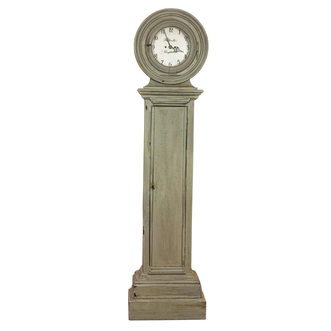 A Swedish tall case Mora clock (1 of 4)