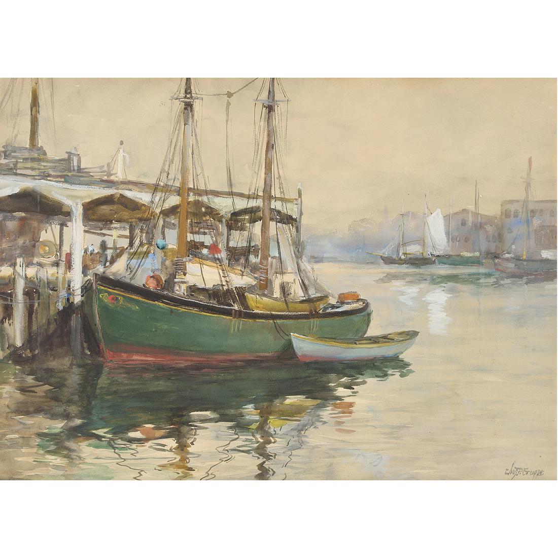 Painting, Charles Paul Gruppe (1 of 4)