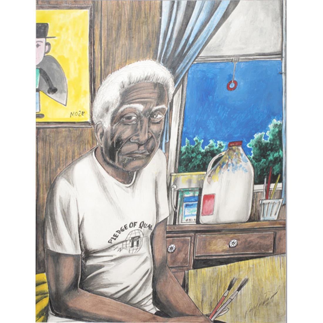 Work on paper, Roy Ferdinand (1 of 4)