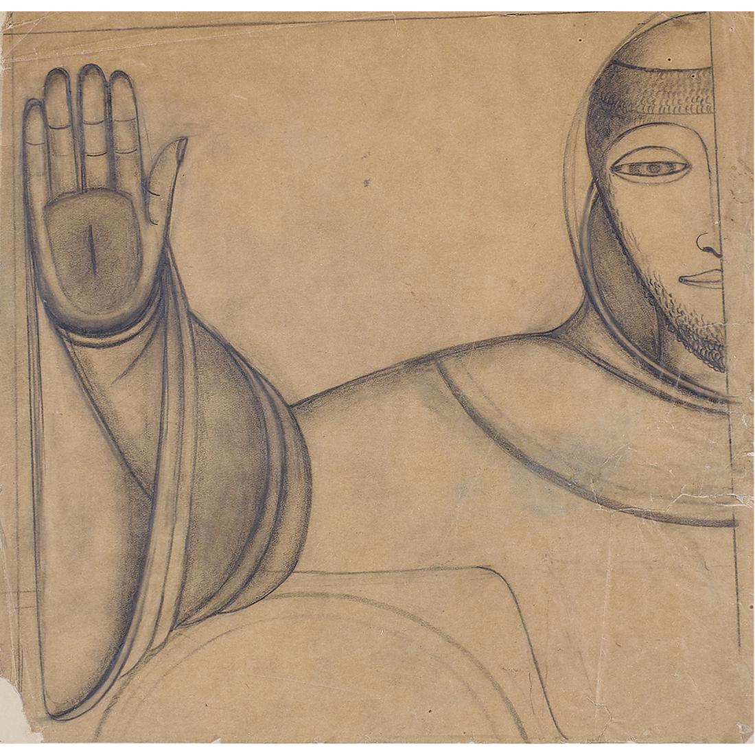 Work on paper, Beniamino Bufano (1 of 3)