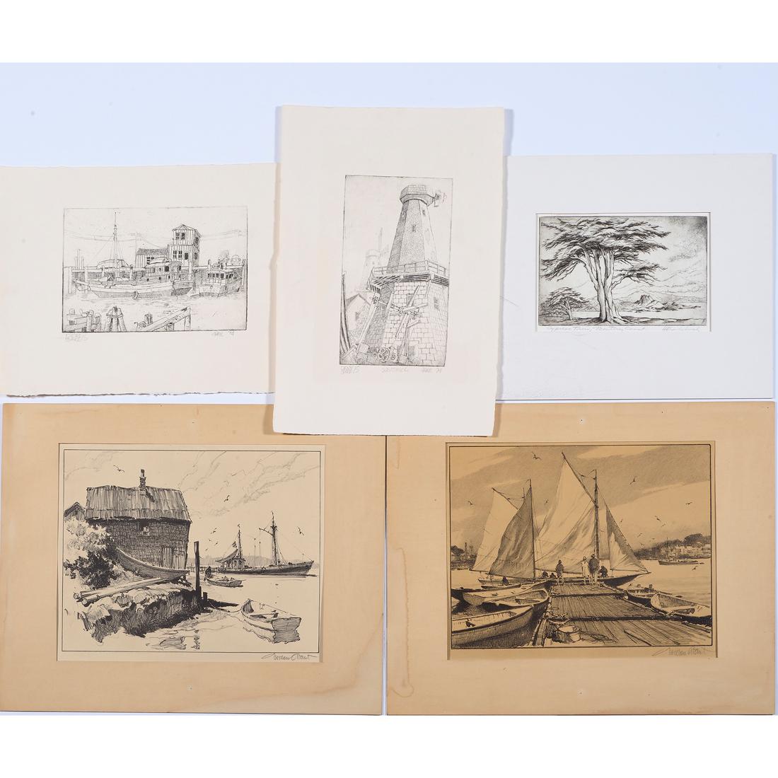 Prints, Gordon Grant, Harriet Roudebush, Dennis Gare (1 of 1)