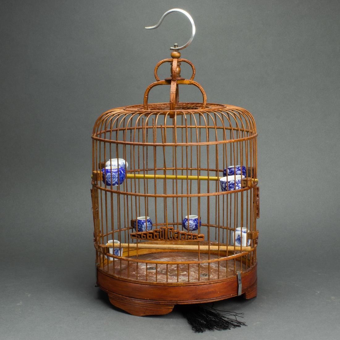 Chinese bamboo bird cage (1 of 2)