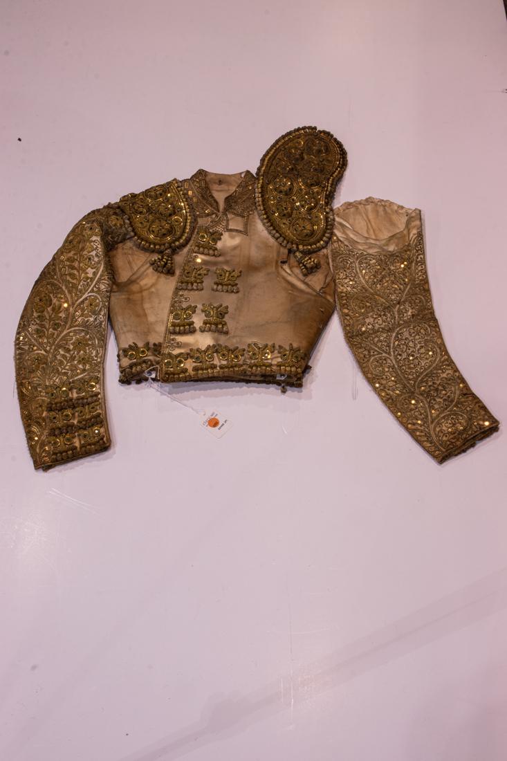 A Spanish matador silk and metallic thread embroidered jacket (1 of 4)