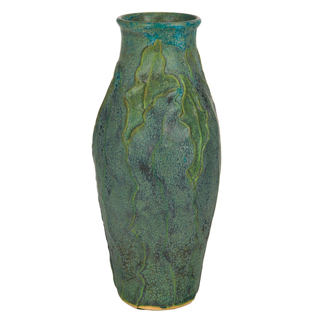 A Jemerick art pottery vase by Steve Frederick (1 of 5)