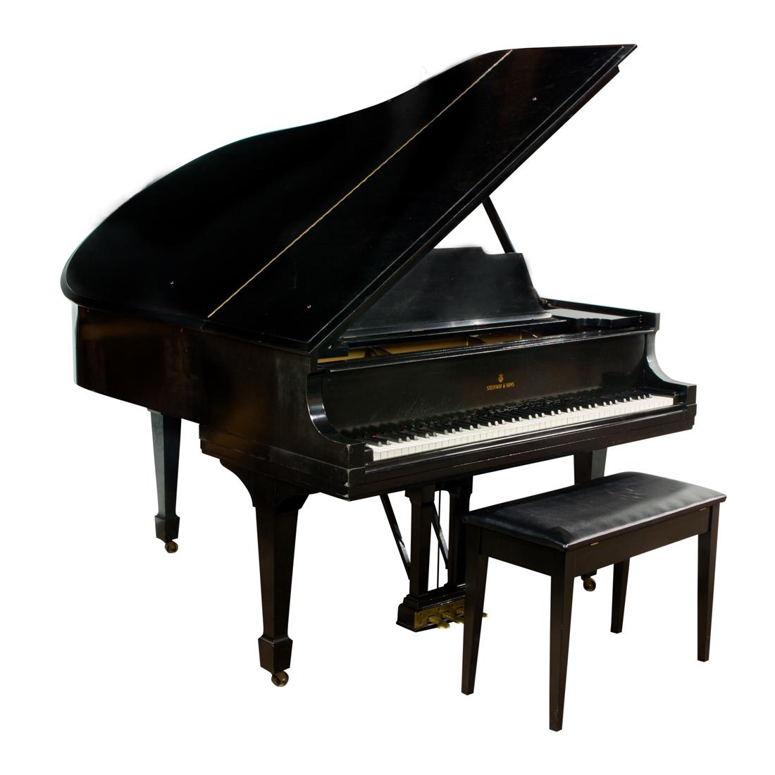 A Steinway Model M grand piano circa 1929, serial number #261176 (1 of 3)