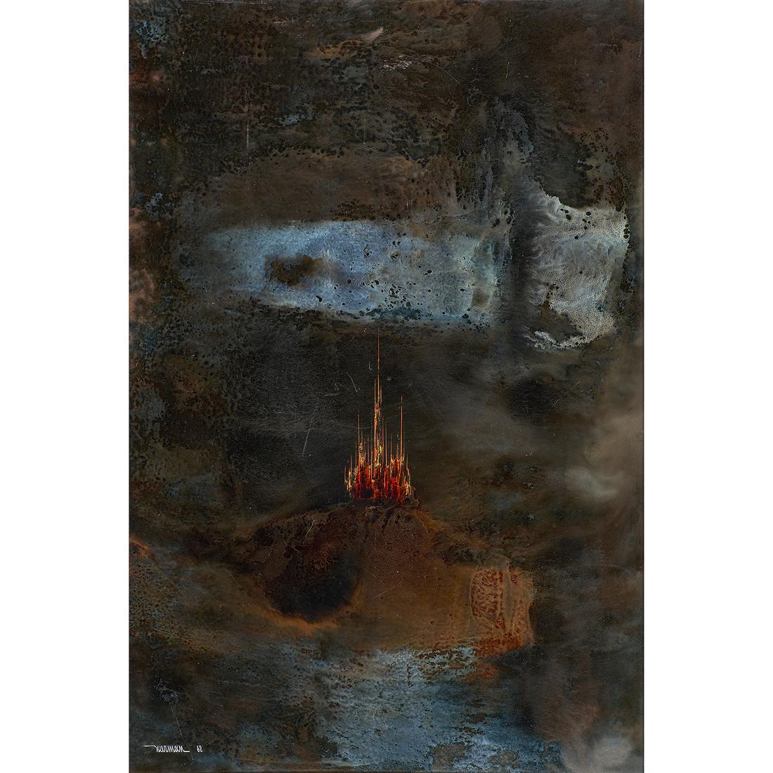 Painting, Leonardo Nierman (1 of 4)