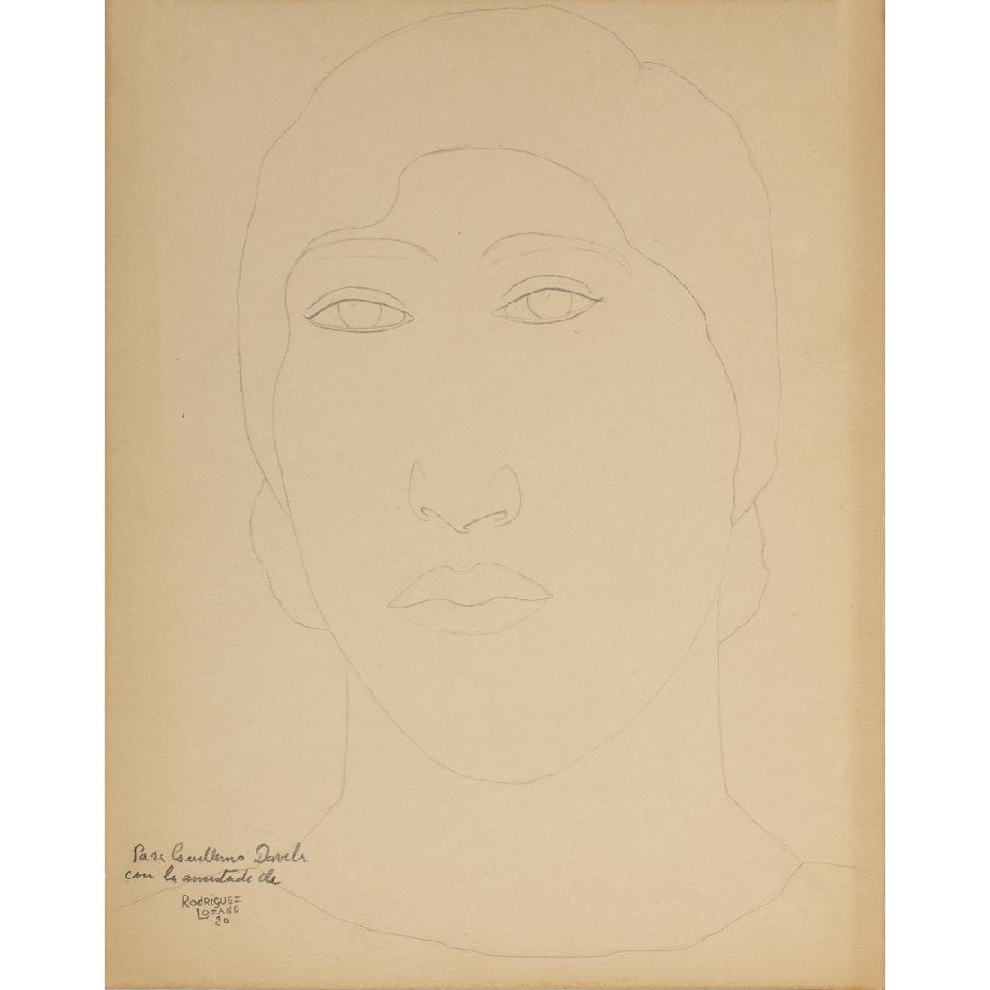 Work on Paper, Manuel Rodriquez Lozano (1 of 3)