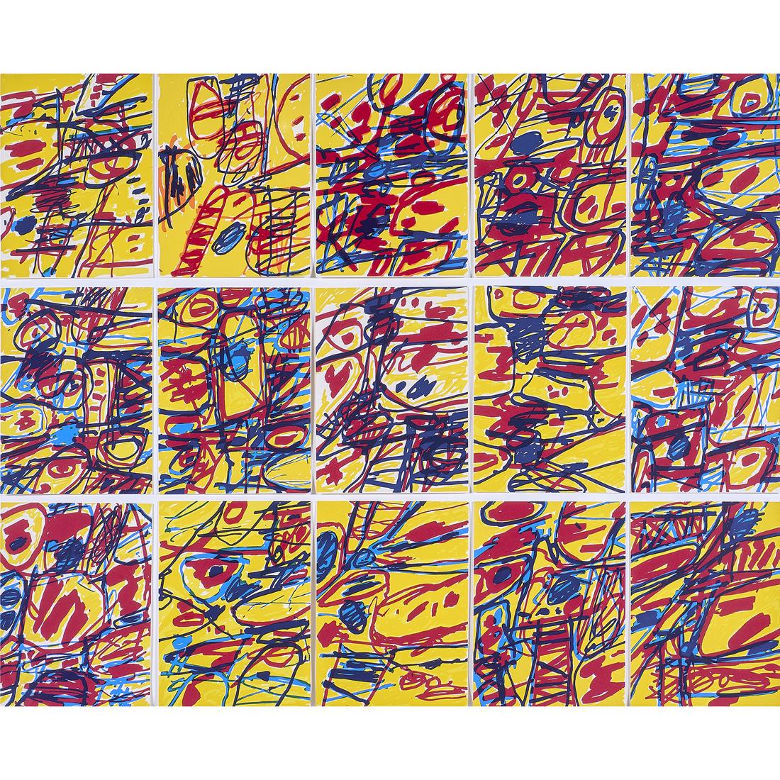 Print, Jean Dubuffet (1 of 3)