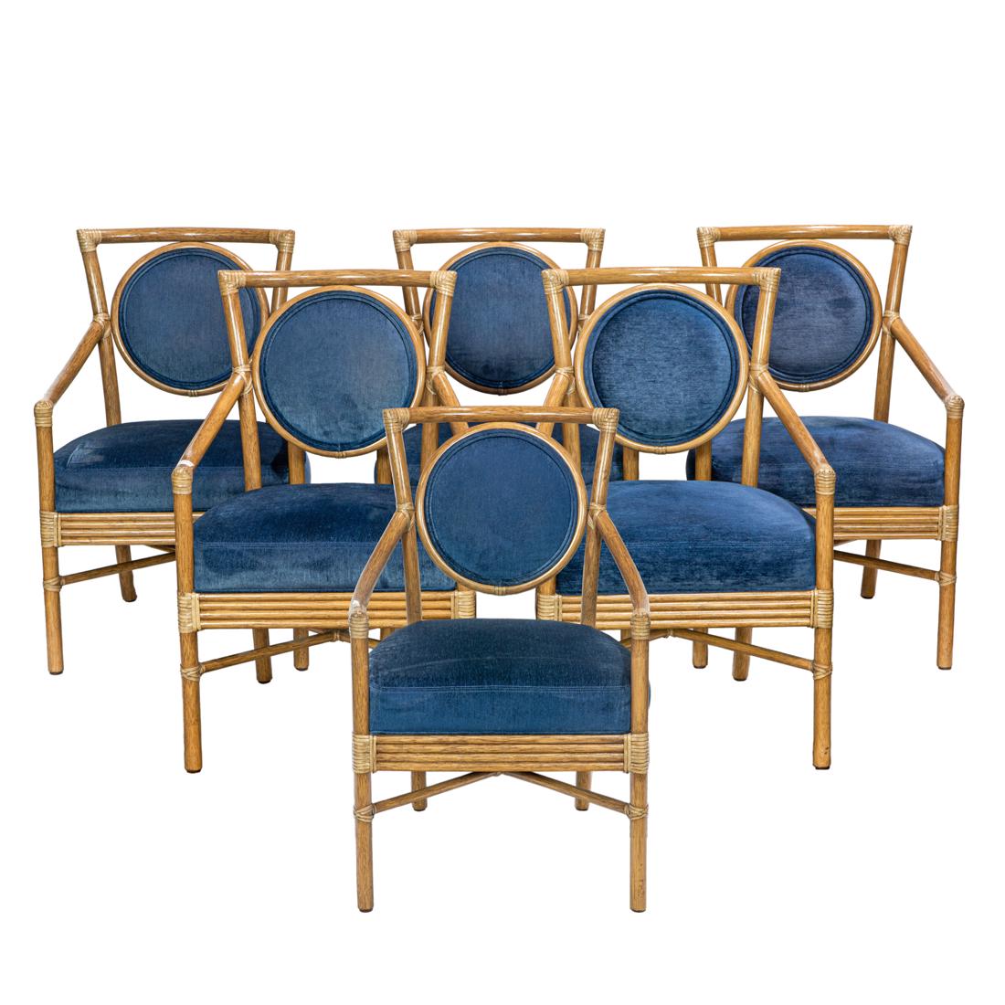 (lot of 6) McGuire, San Francisco, Dining Chairs (1 of 3)