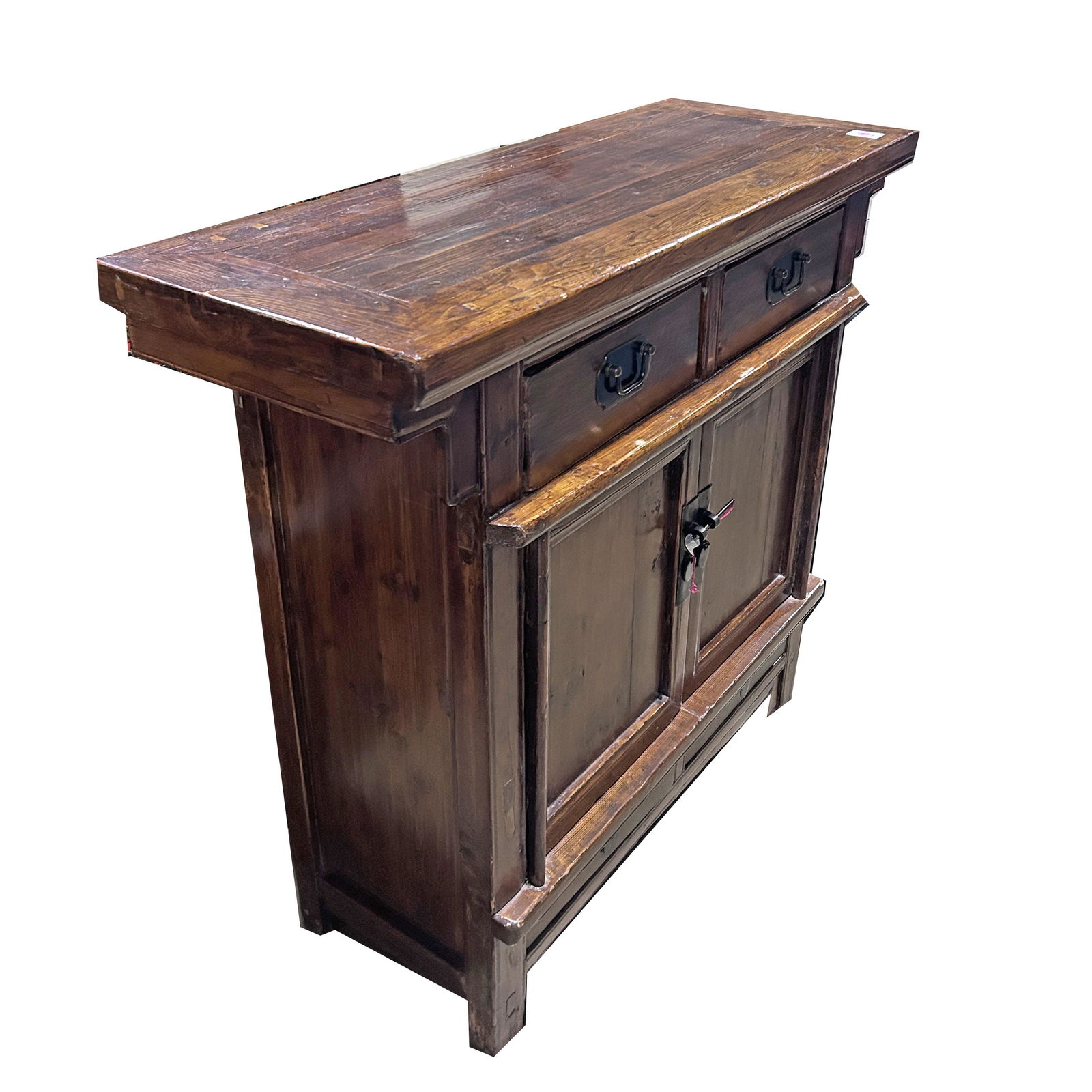 Chinese elm cabinet (1 of 1)