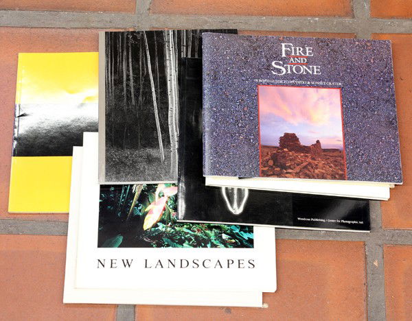 Photography monographs: (Lot of 33) Photography monographs, books and exhibition catalogs including Fire and Stone George Huey, Road Trip Aaron Siskind, Frederick Sommer, Gift of the Commonplace Ruth Bernhard, 9 Critics 9 Ph