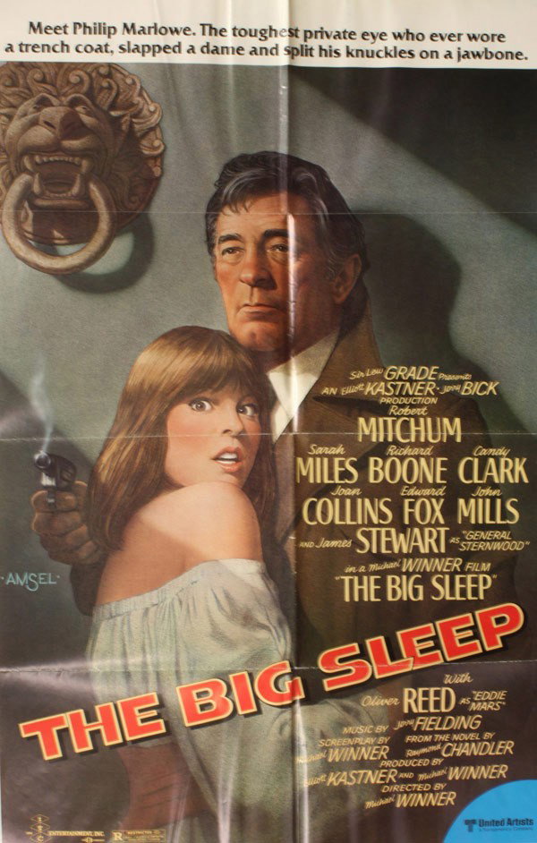 Original single sheet, three sheet, circulated: (lot of 20) Original single sheet and three sheet circulated movie posters including: ''The Big Sleep,'' ''American Gigolo,'' ''The Bad News Bears,'' and others