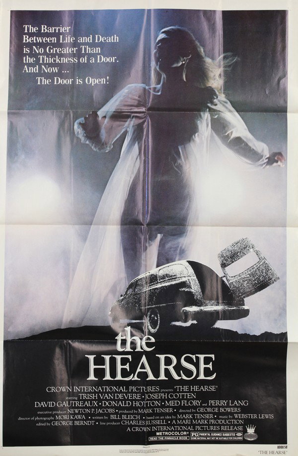 20 Horror Movie Posters: (lot of 20) Folded full sheet movie posters, horror genre, mostly original, mostly from the 1970s and 1980s, including, The Shining, Friday the 13th, Carrie, etc., largest dimensions: 40.5''h x 27''w