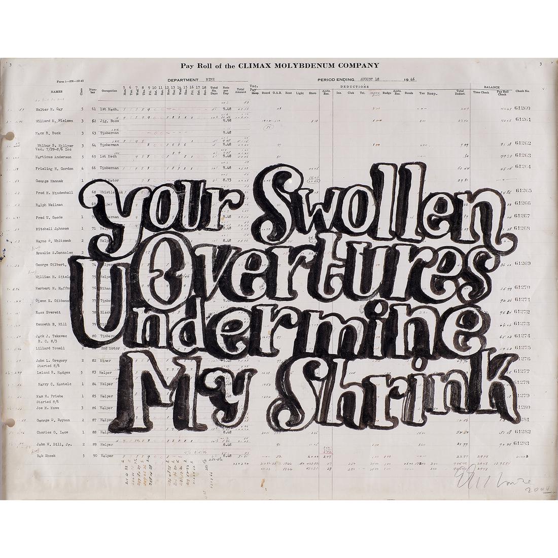 Work on paper, Graham Gillmore (1 of 4)