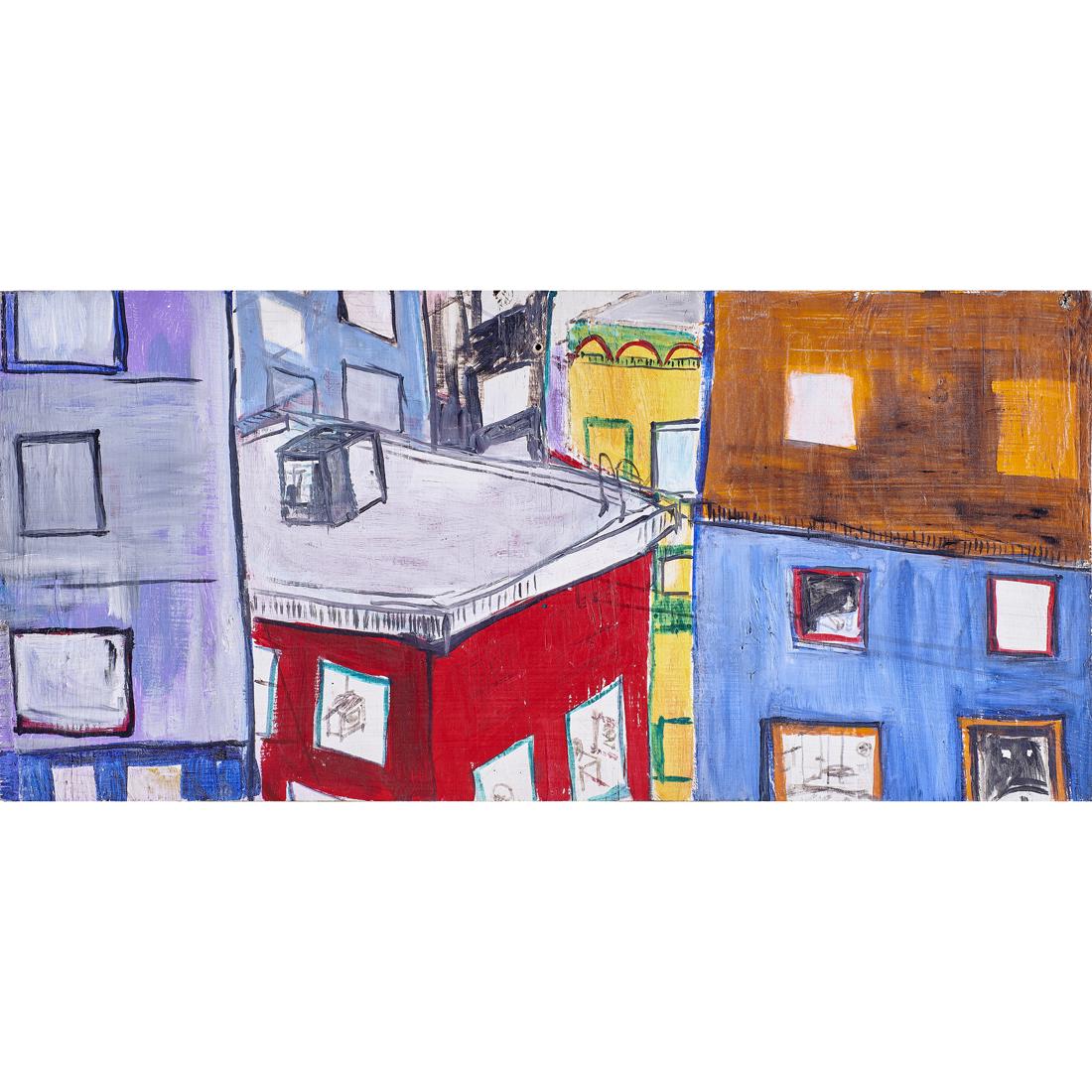 Painting, Chris Johanson (1 of 3)