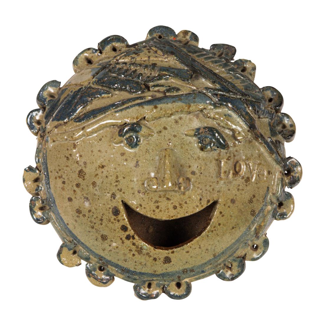 Maurice Grossman, Face Wall Pocket (1 of 3)