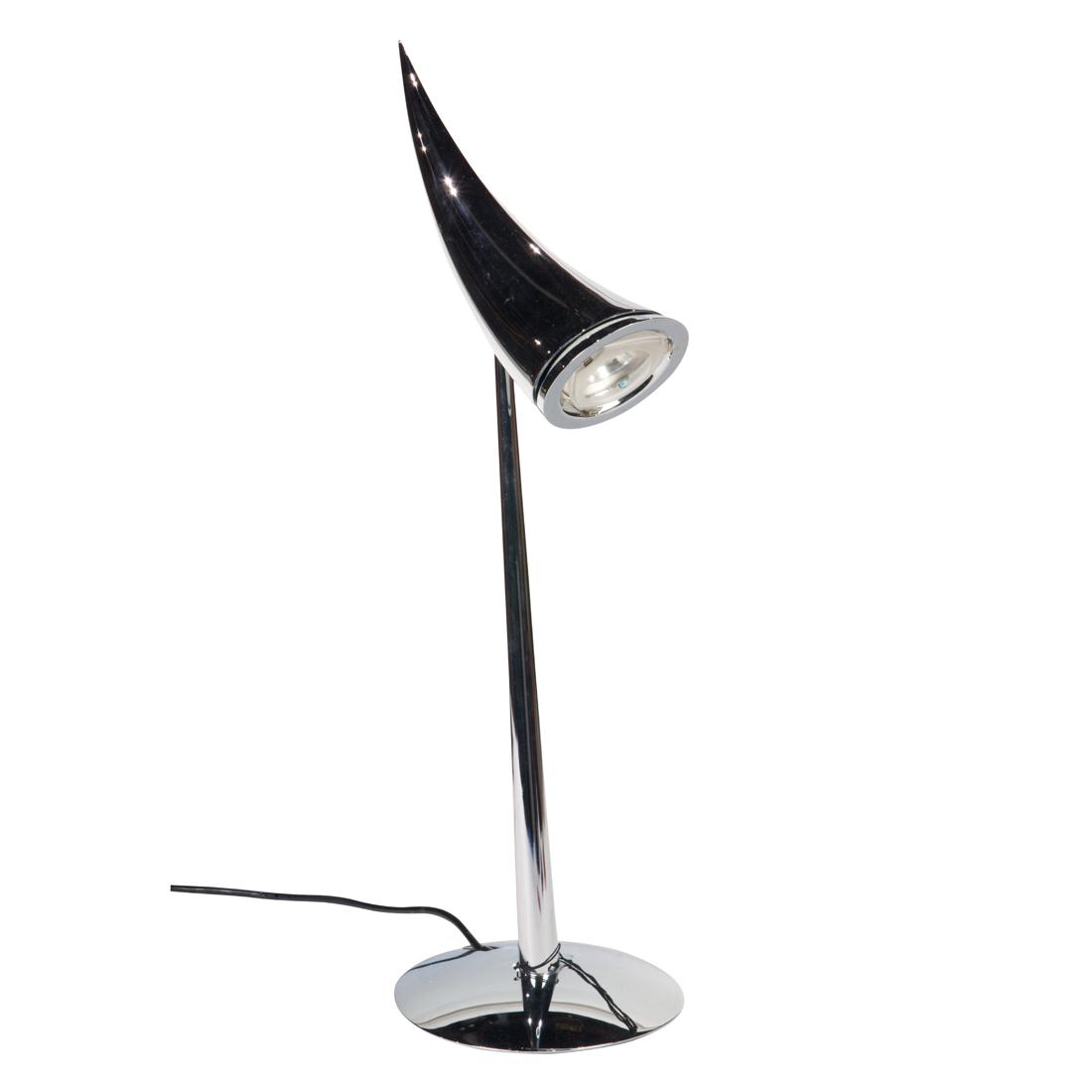 Philippe Starck, Ara Table Lamp: Philippe Starck, Ara Table LampFlos, Italy, 1980s, chrome, 22"h