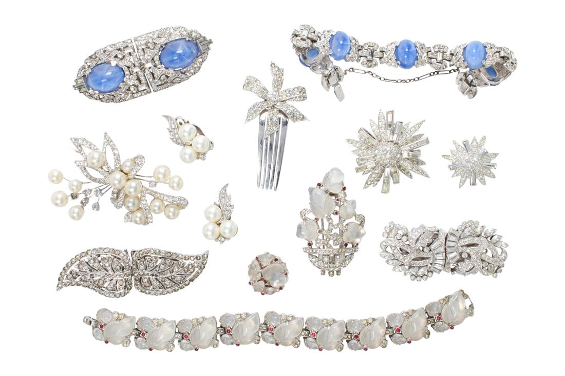 A collection of mostly vintage designer costume jewelry (1 of 1)