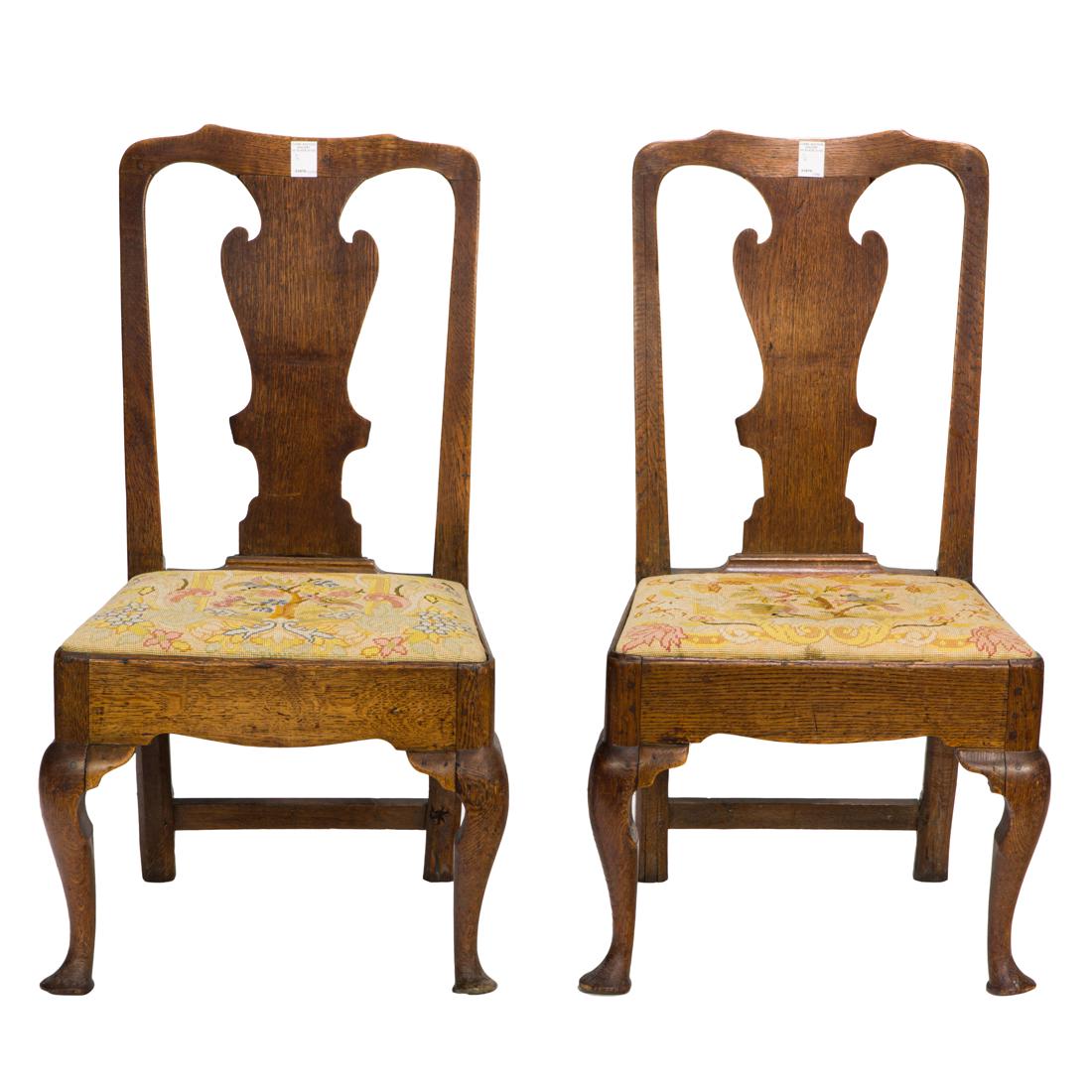 A pair of George III style side chairs (1 of 3)